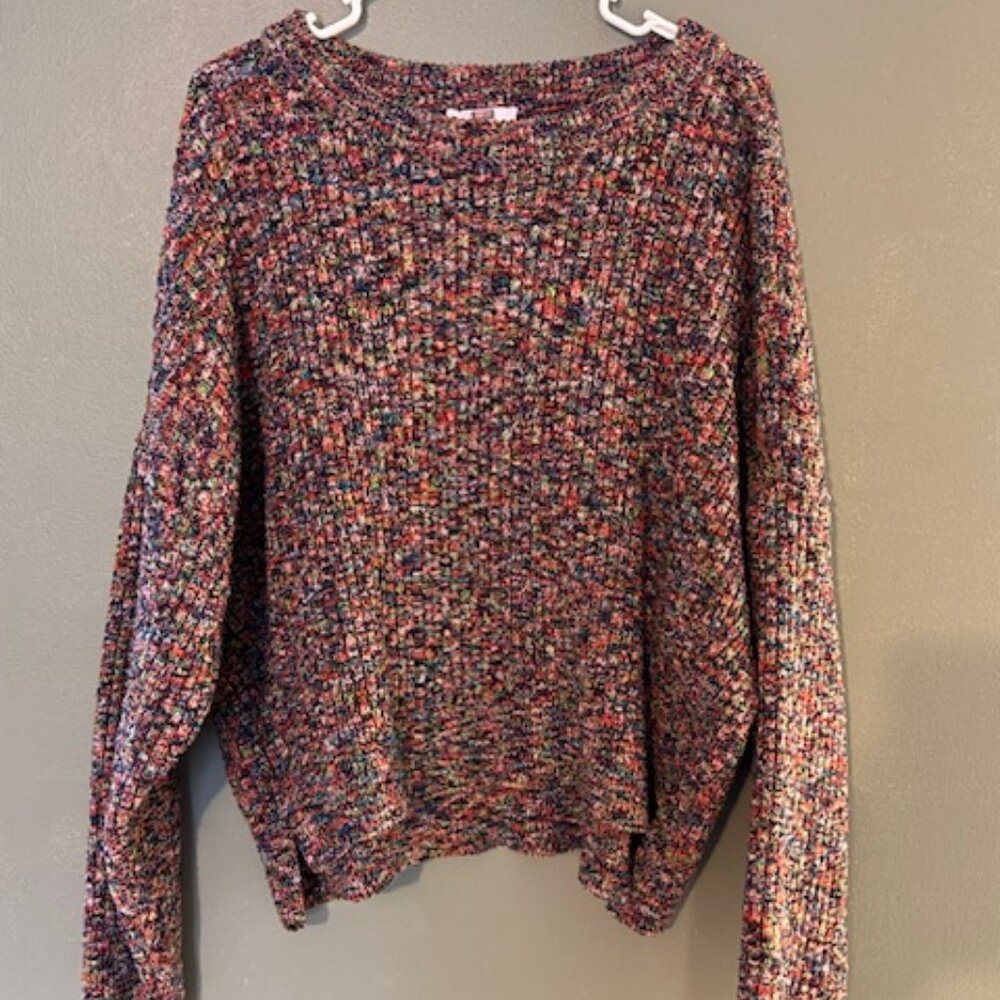 Parker | Cable Knit Sweater | Multi Color | XXL